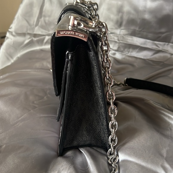 MICHAEL Michael Kors
Greenwich Small Metallic Logo Crossbody Bag - Picture 3 of 4